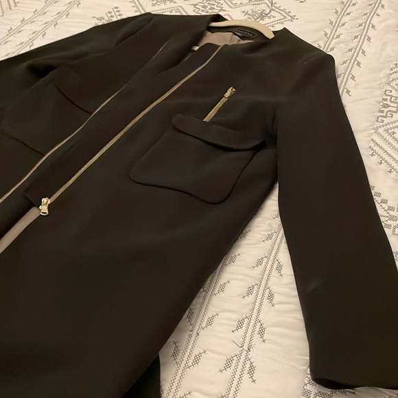 Women’s black dress coat - Picture 7 of 9